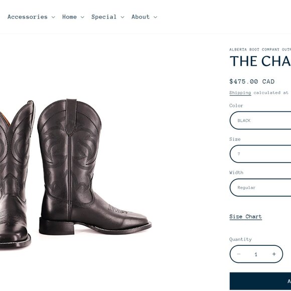 Chocolate Brown Alberta Boot Company Cowboy Boots (Men's Size 9) - Picture 5 of 5